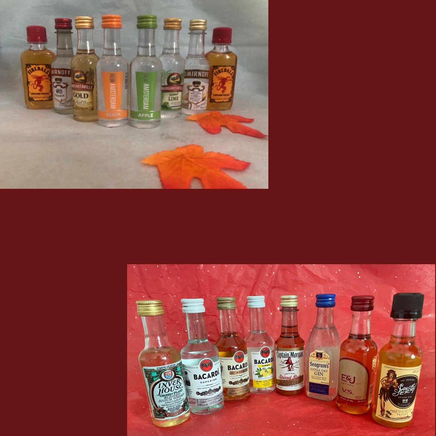 Assorted Mini Liquor Bottles
