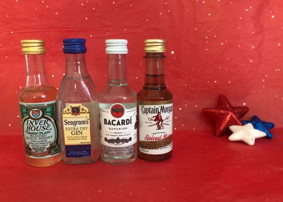Assorted Mini Liquor Bottles