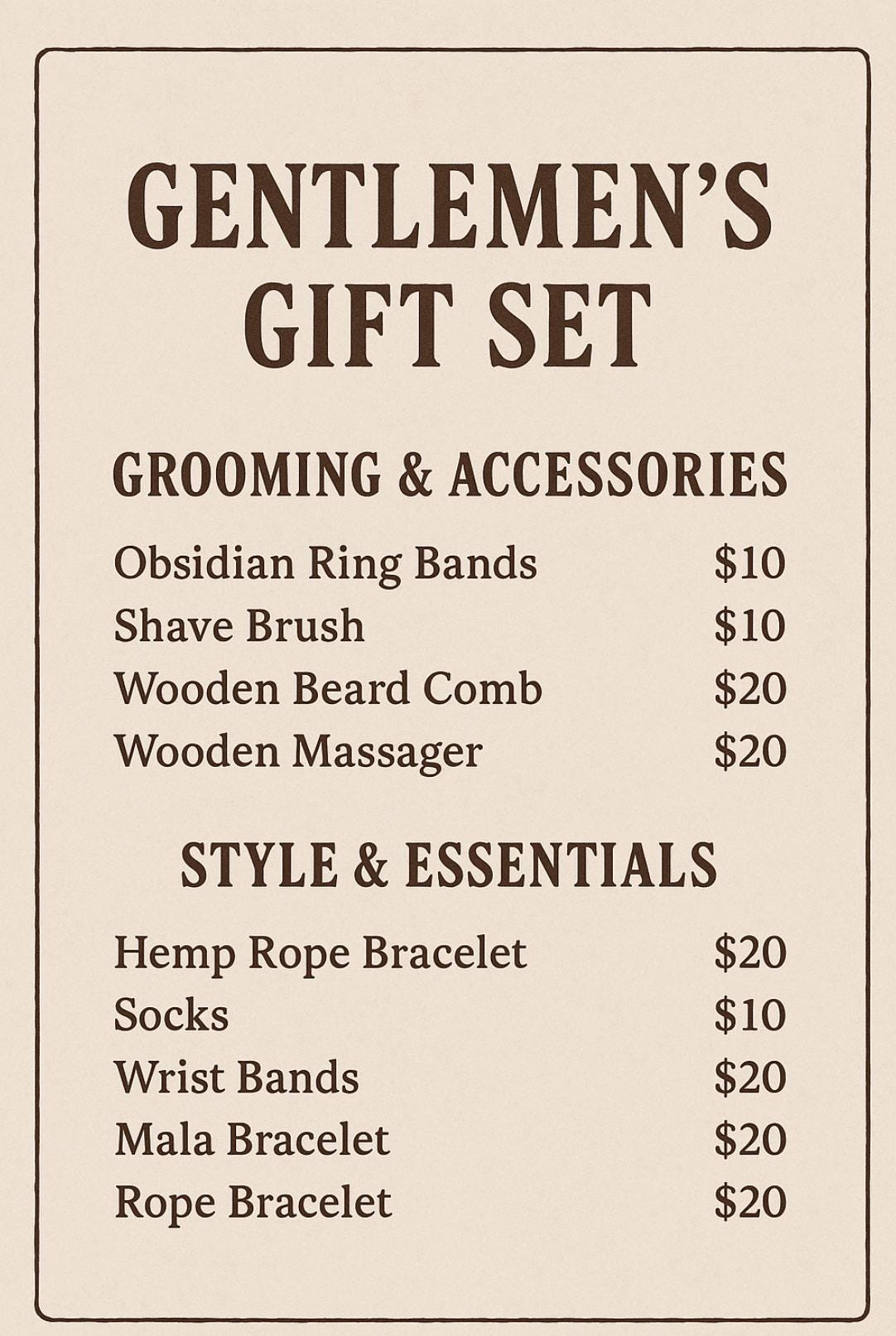 Gentleman’s Gift Box
