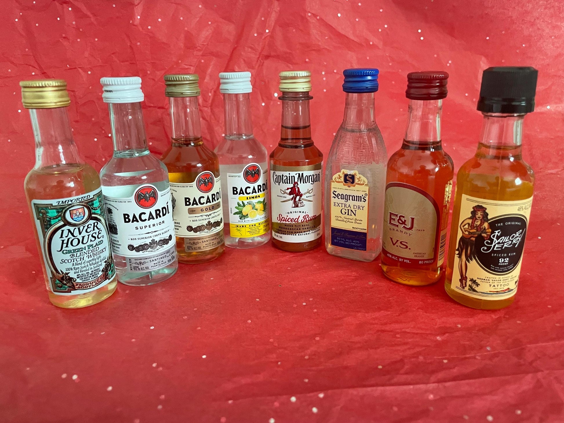 Assorted Mini Liquor Bottles